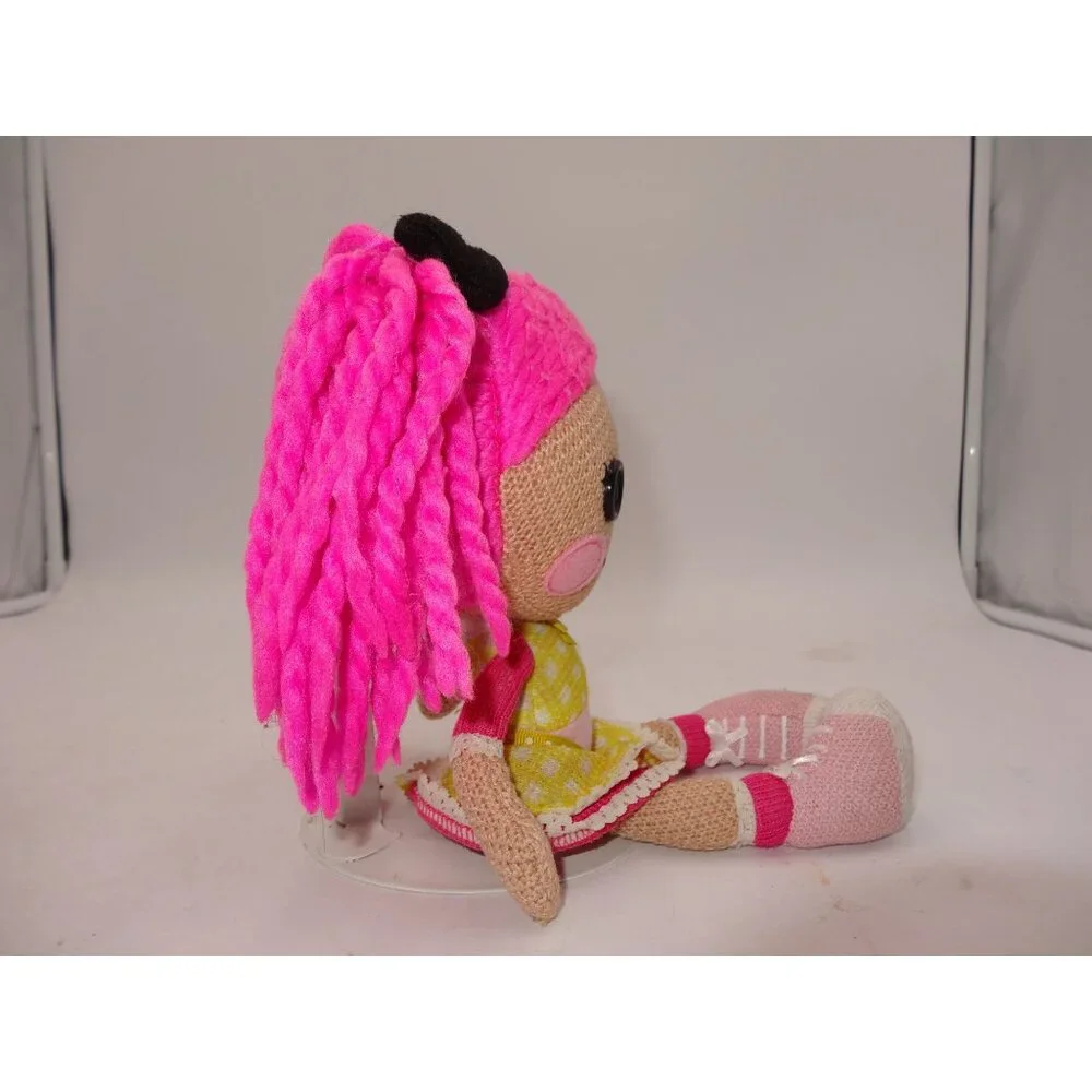 Lalaloopsy Crumbs Sugar Cookie super silly party Crocheted soft body doll‎